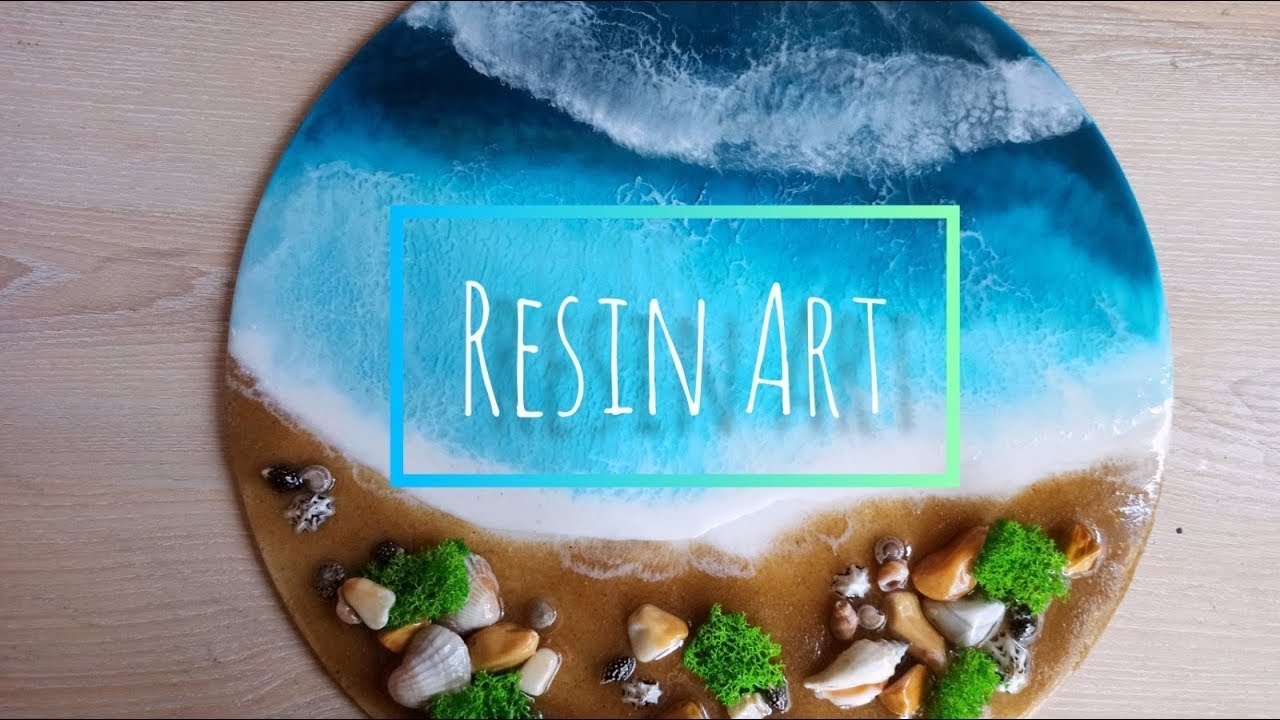Resin Art  Море из эпоксидной смолы