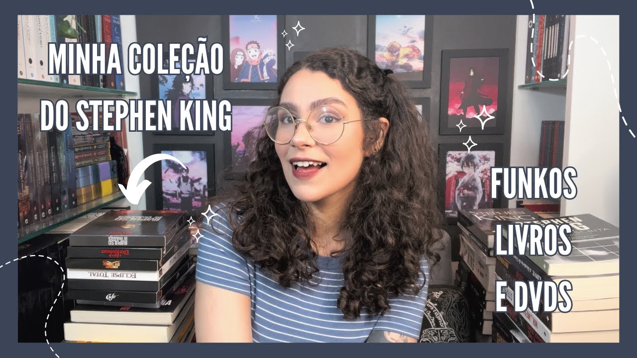 minha coleção do STEPHEN KING