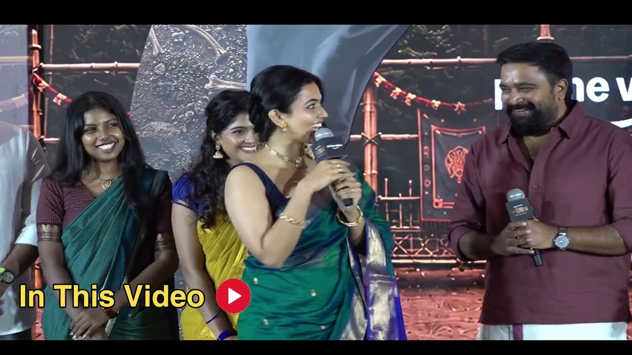 Aparna Das, Anagha & Revathy Sharma Cute Speech ❤️ | Sasikumar | Vadhandhi Season 2 Press Meet