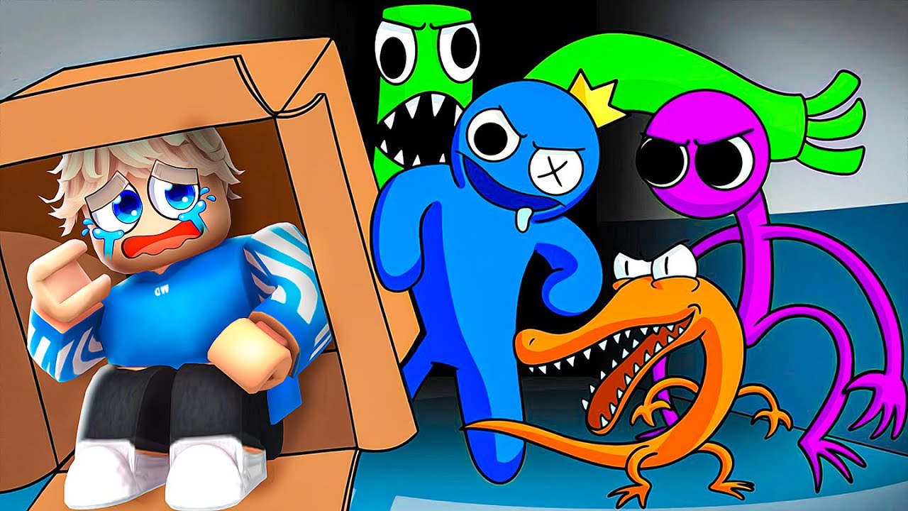 Alle RAINBOW FRIENDS BOSS KÄMPFE in einem VIDEO! (Chapter 1-4)