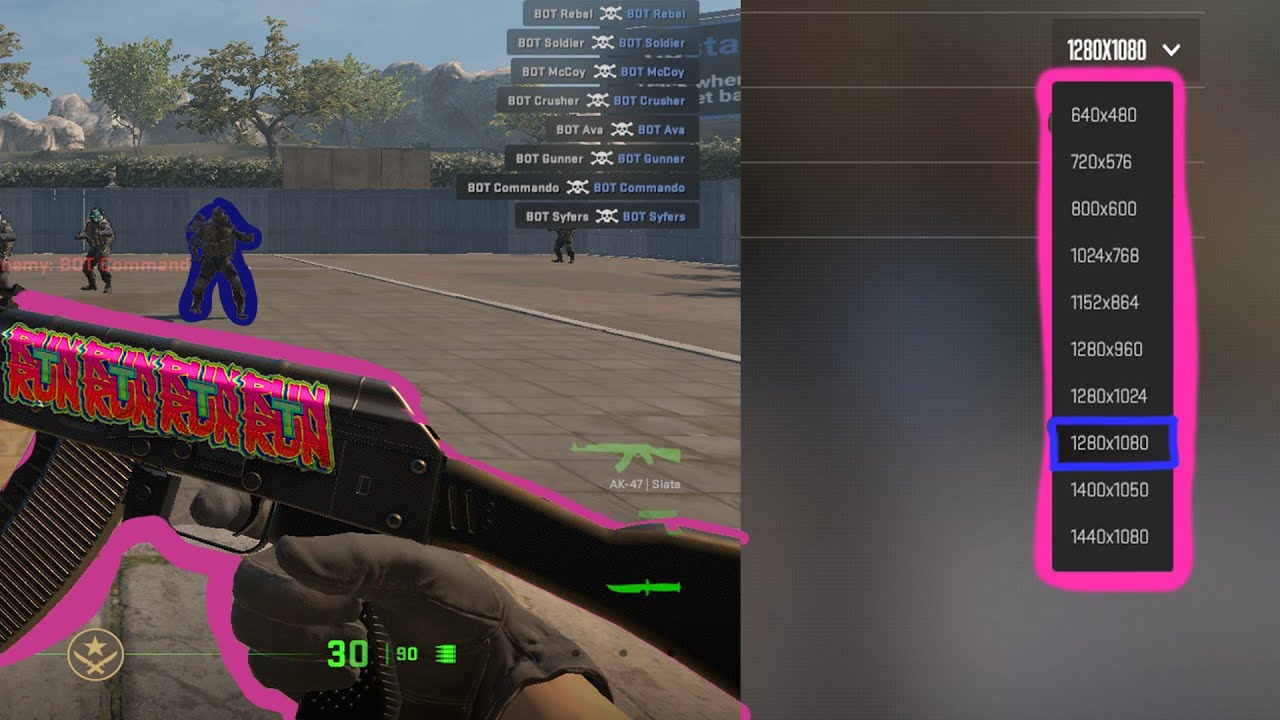 ПОПРОБОВАЛ 1280x1080 КАК НА НЕМ ИГРАЕТСЯ? (РАЗРЕШЕНИЯ В КС2 #7)