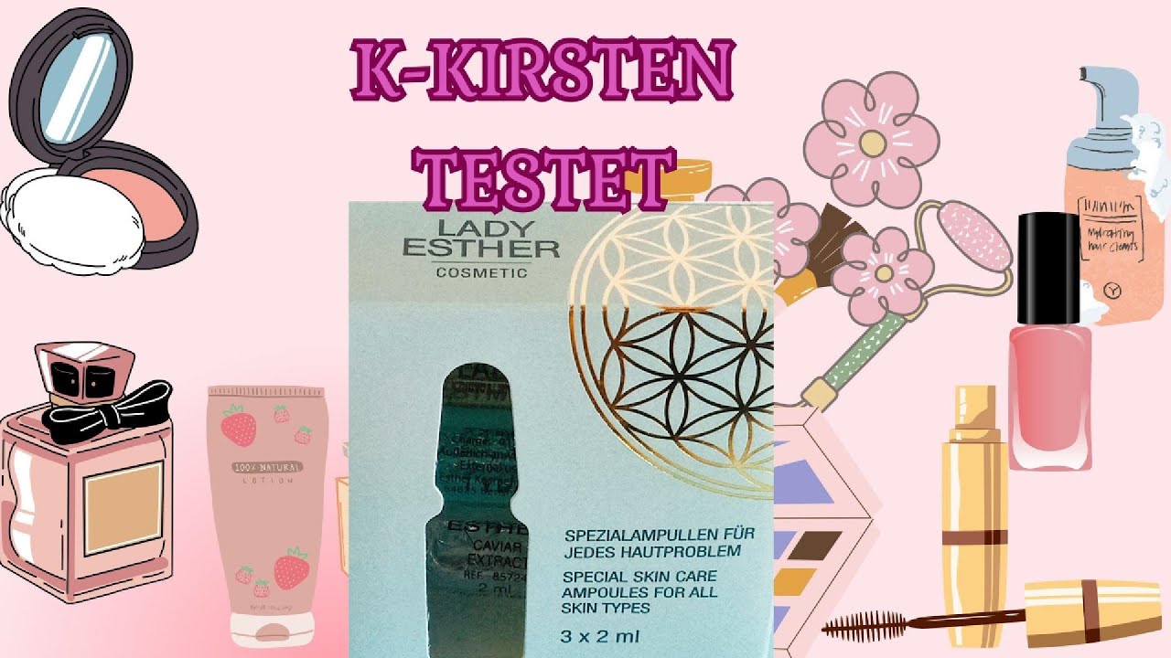 Lady Esther Cosmetic - Spezialampullen für jedes Hautproblem #skincare #skincareroutine #beauty