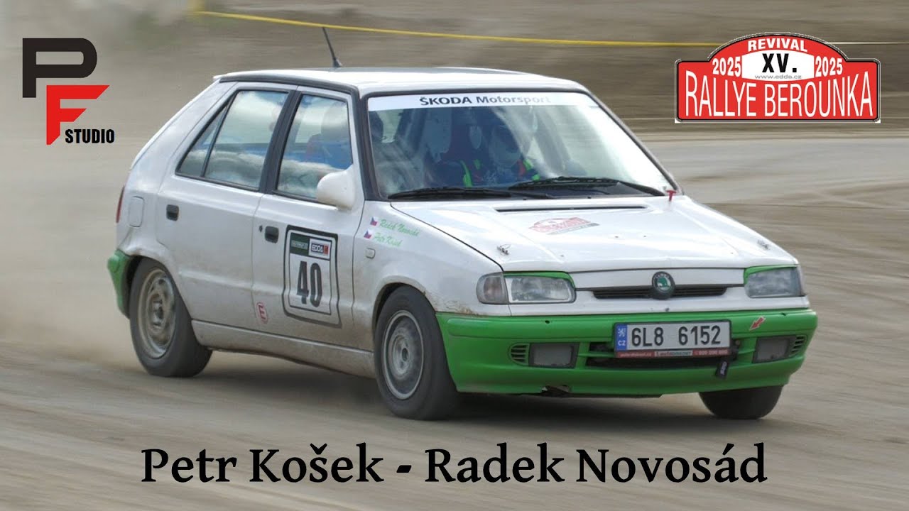 Petr Košek - Radek Novosád - Škoda Felicia - XV. Rallye Berounka Revival 2025