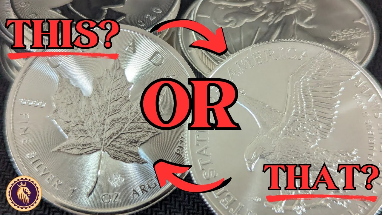 Silver Coin Battle: American Eagle Takes On Canadian Maple Leaf