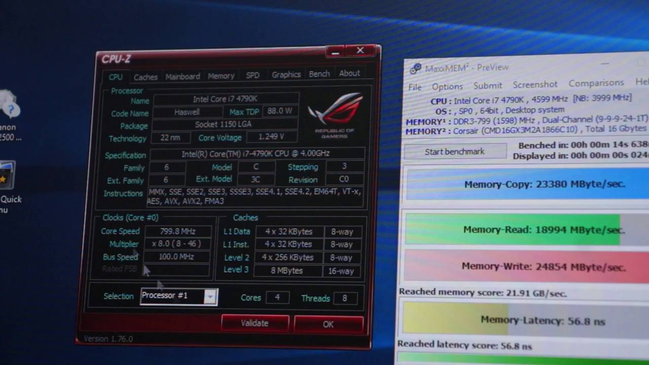 Overclocking a K Chip on a NON Z H-81 Motherboard 