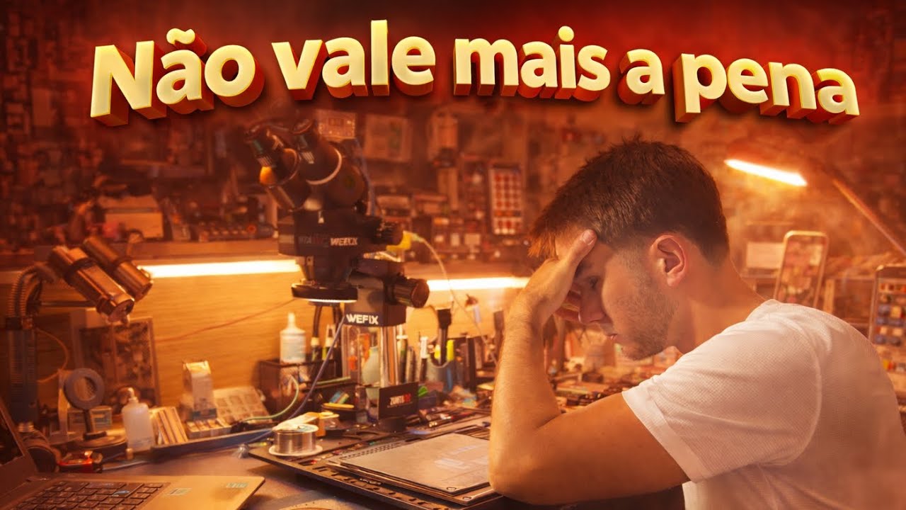 NÃO VALE A PENA CONSERTAR CELULARES EM CASA