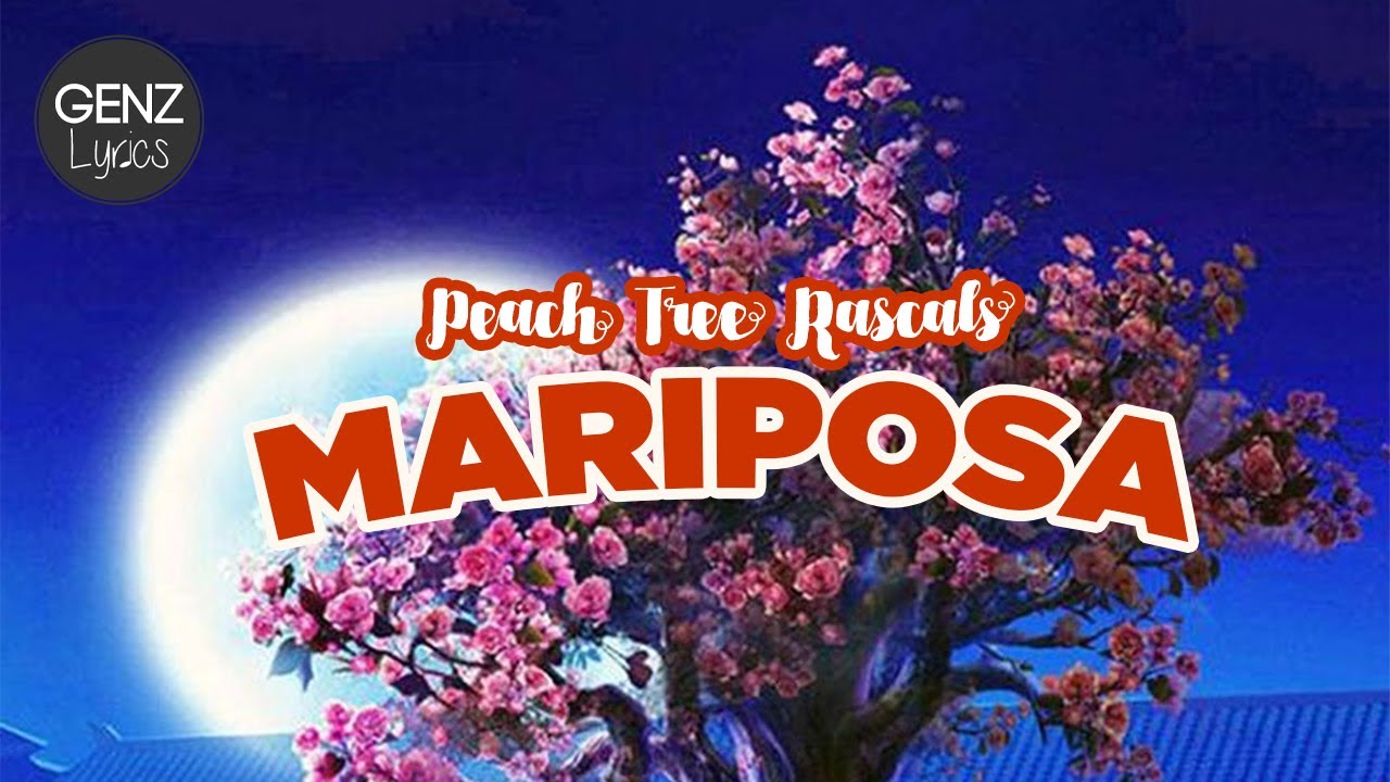 Peach Tree Rascals - Mariposa (Lyric Video)