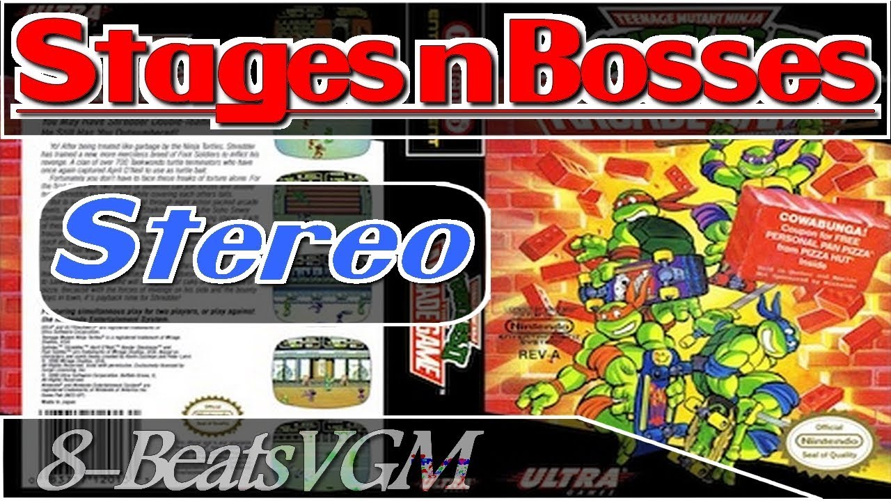 Nes Teenage Mutant Ninja Turtles 2 [8-Beats OST Stereo Collection #1]