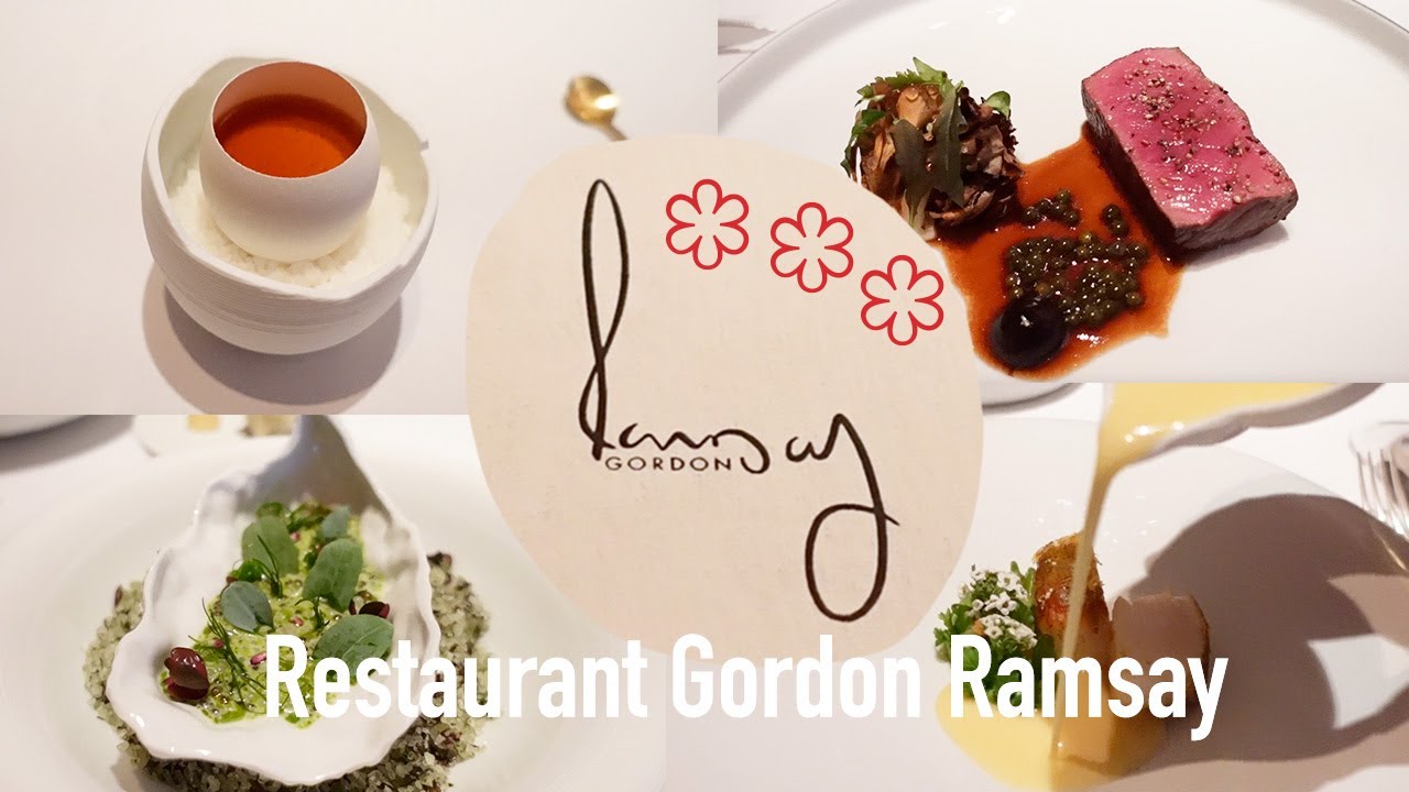 🇬🇧 Restaurant Gordon Ramsay (Carte Blanche Menu) | 3 Stars Michelin | 런던 미슐랭 3스타 레스토랑 고든 램지