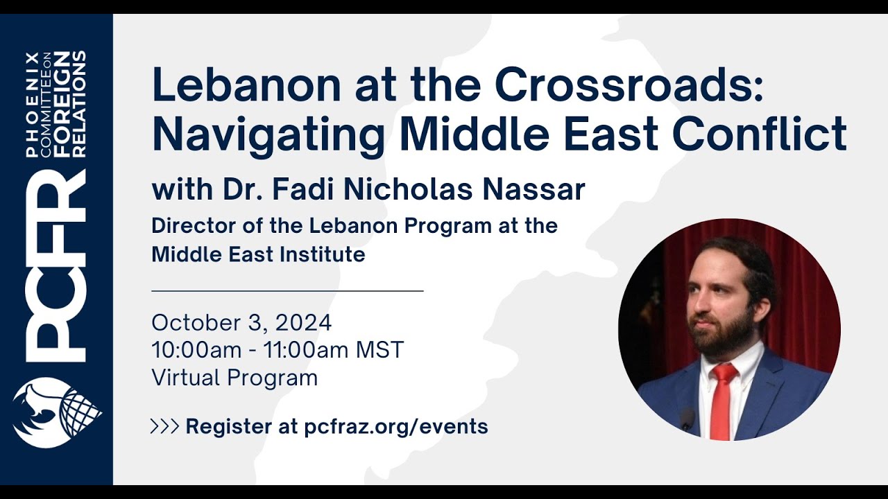 Lebanon at the Crossroads: Navigating Middle East Conflict
