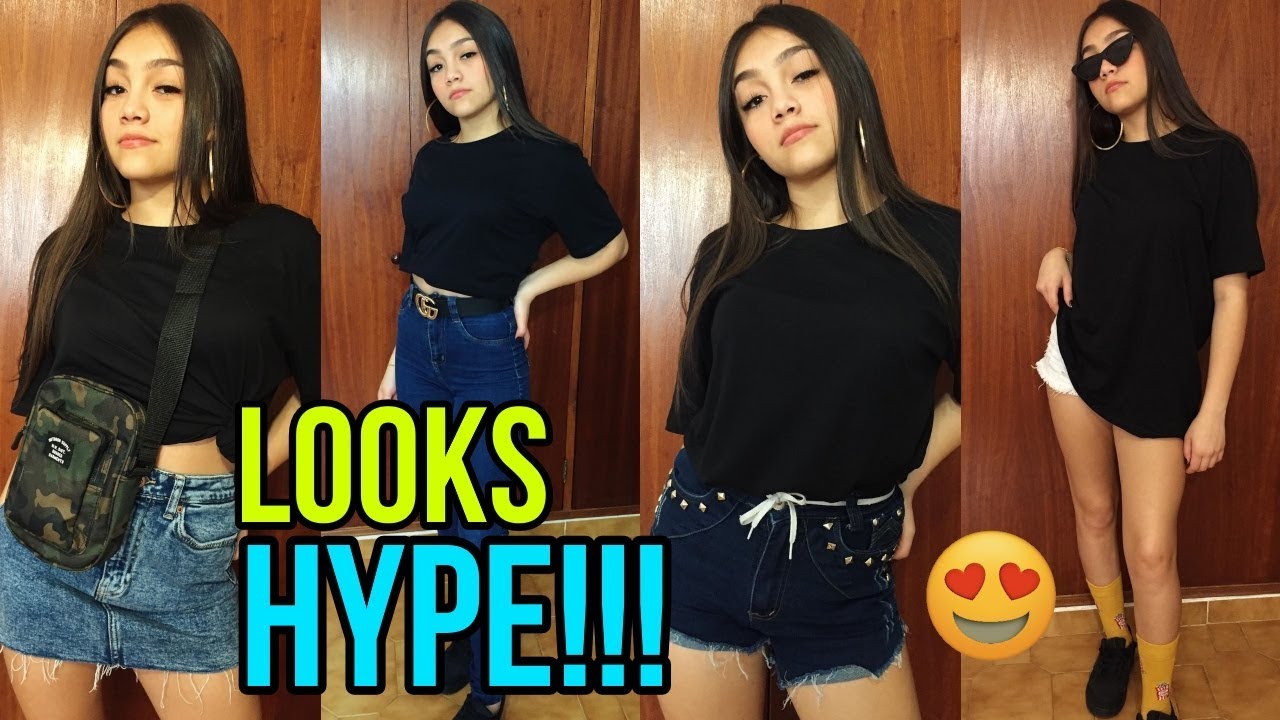 COMO MONTAR VARIOS LOOKS COM 1 PEÇA BASICA!!! | Lah Rios