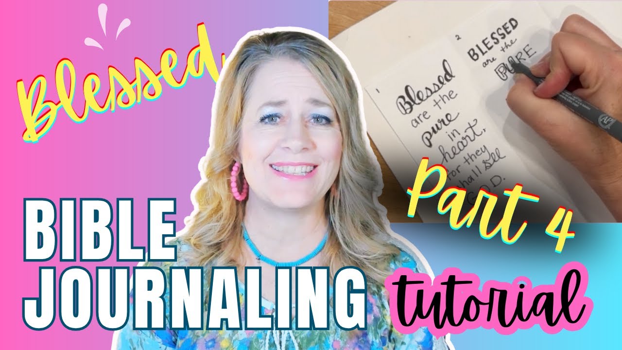 Bible Lettering Tutorial: Adding Dimension with Shadows & Texture | Pen to Presence, Part 4