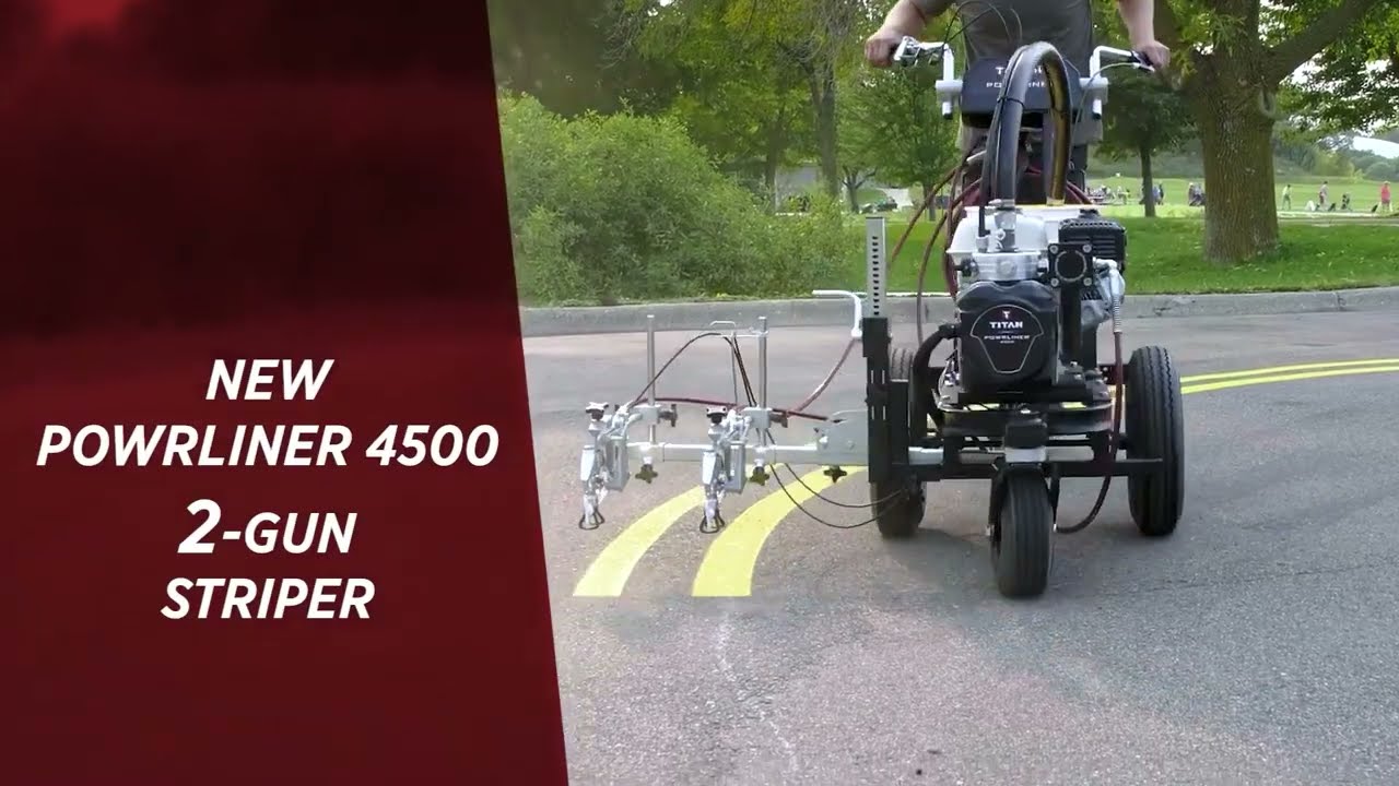 Titan PowrLiner 4500 - 2 Gun Line Marker