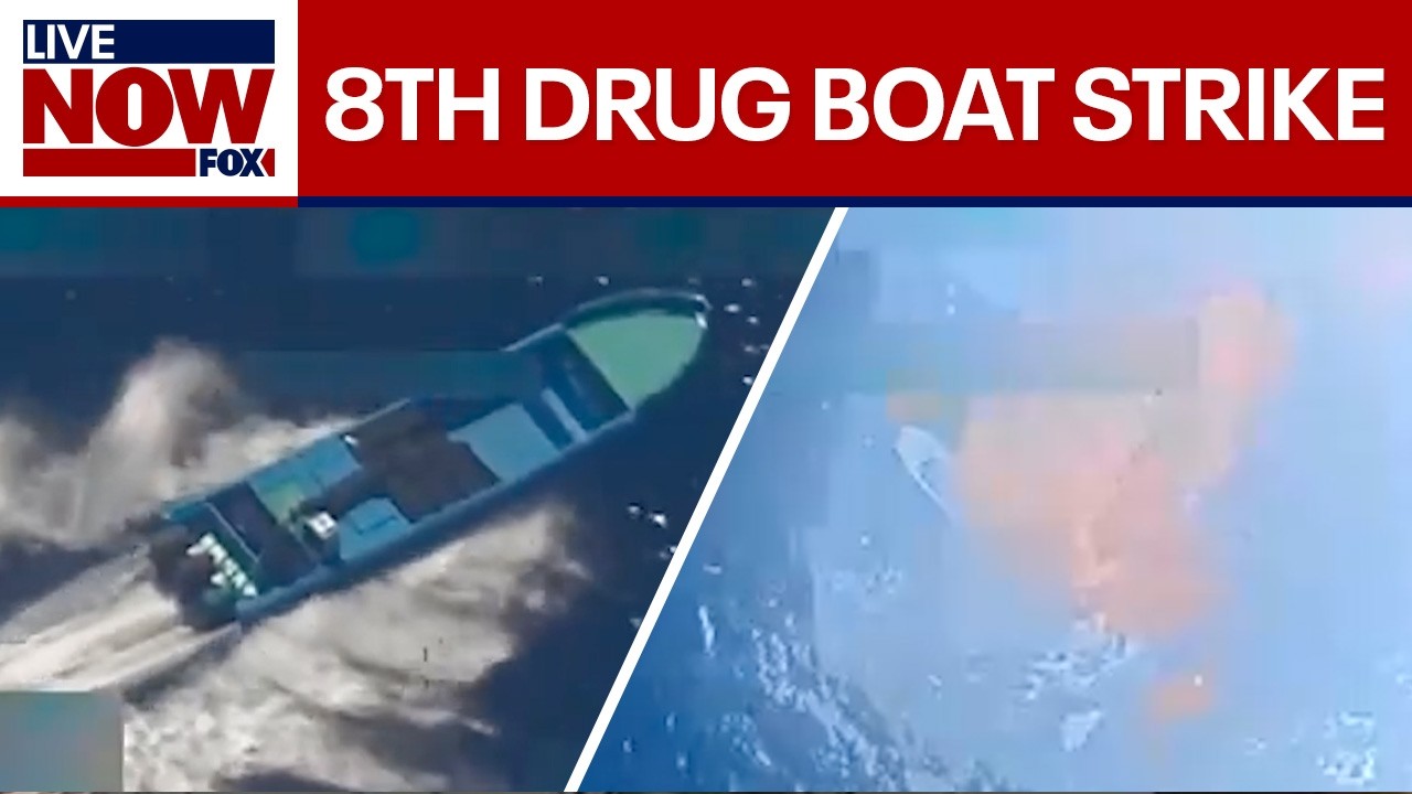 US strikes 8th alleged drug boat, this time in Pacific Ocean