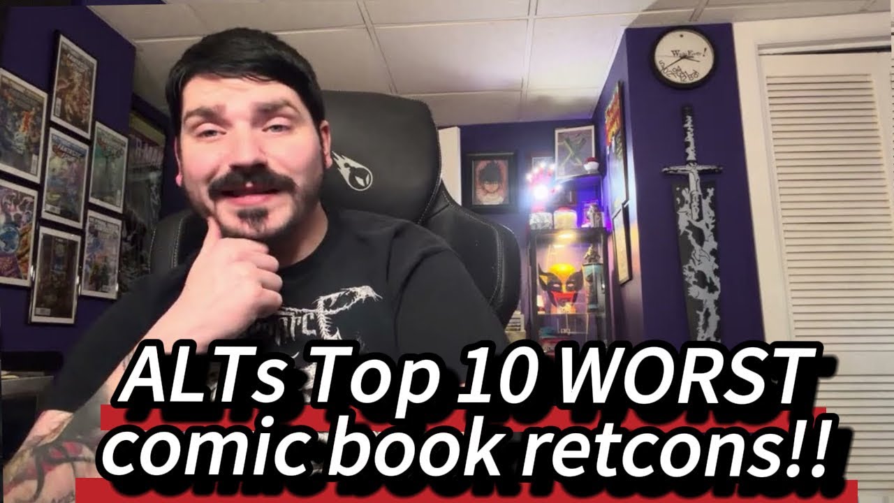 Top 10 worst retons in comic books!!
