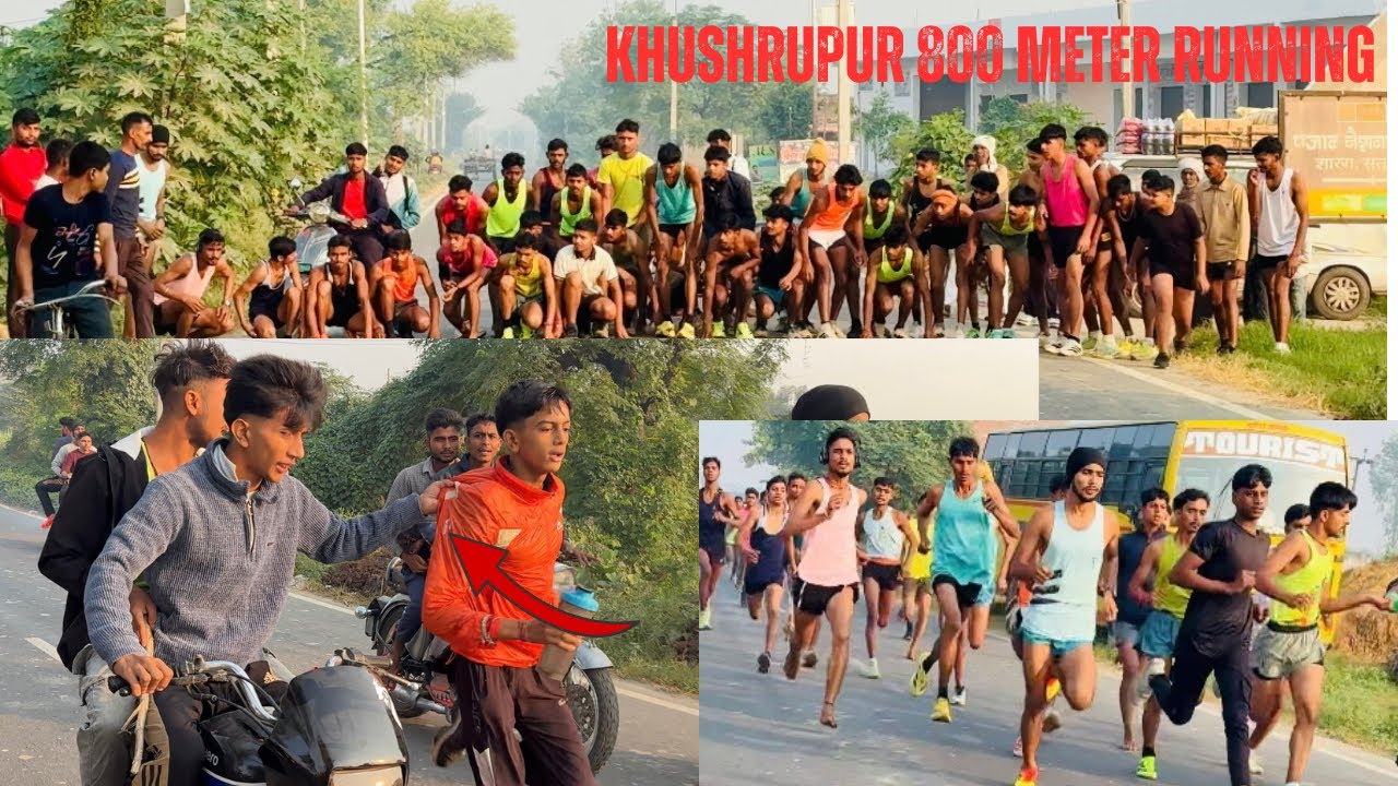 Khushrupur Race competition 800 meter final