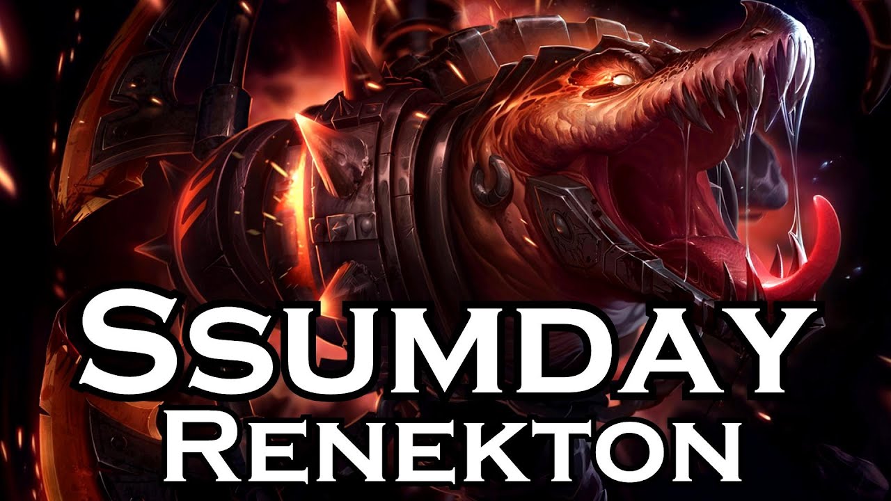 Ssumday plays Renekton - Full Game - Patch 5.21