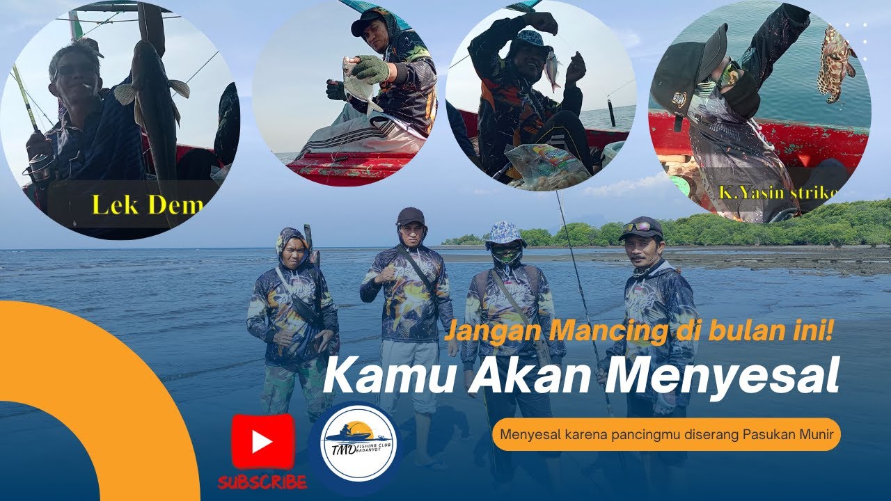 Mancing Seru di Spot PLTU Paiton Probolinggo