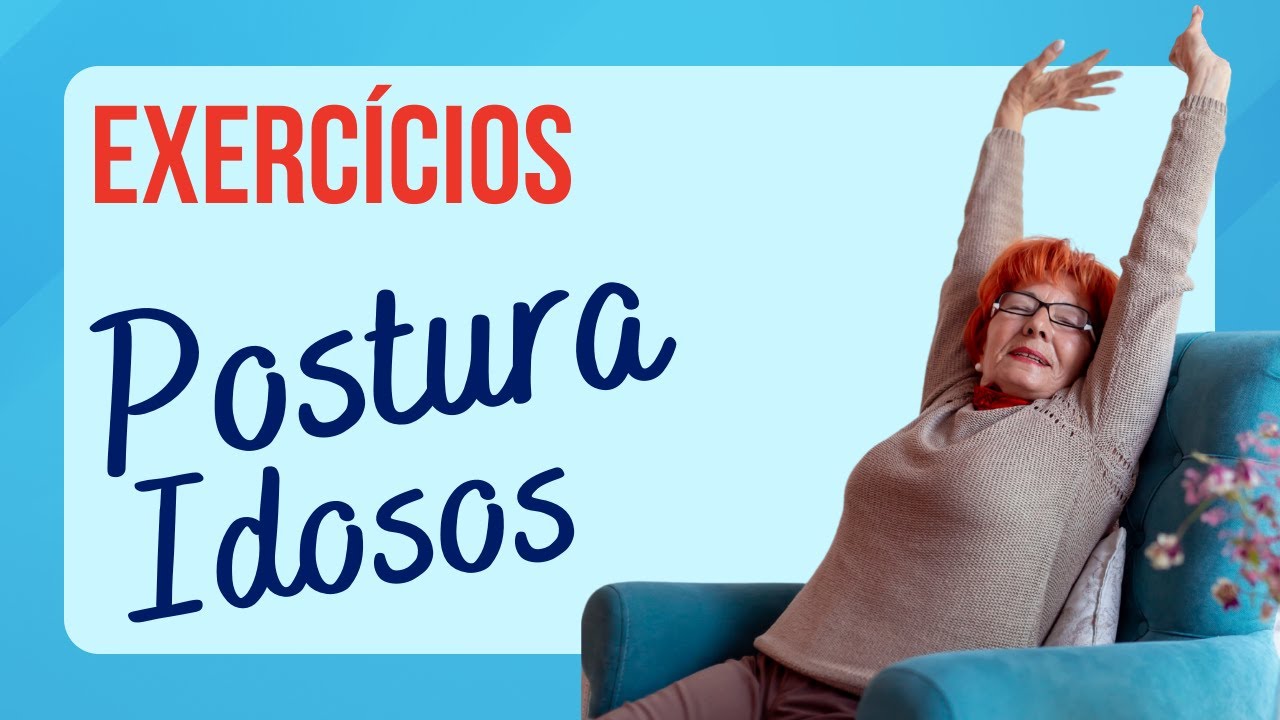 POSTURA FÁCIL EM CASA | Exercícios Posturais para Idosos em Casa