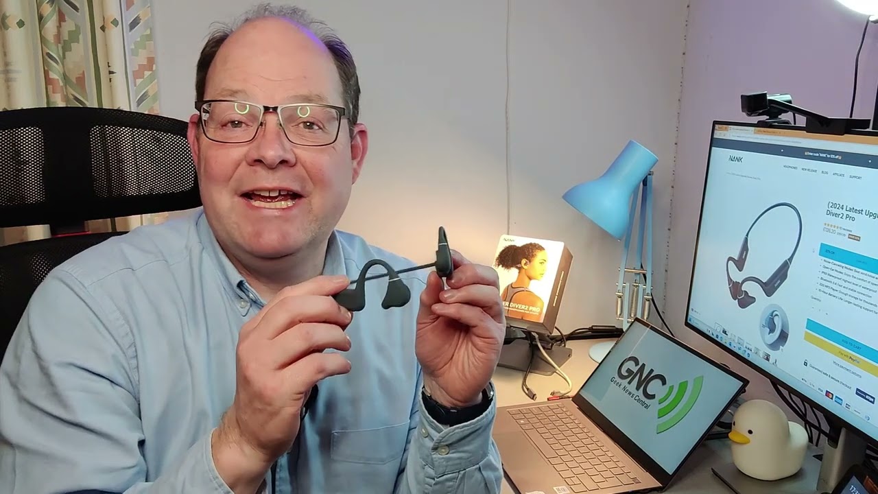 Nank (Naenka) Runner Diver2 Pro Bone Conduction Headphones - Great for Sport and Swimming