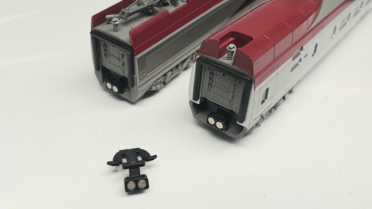 3d printed kato tgv thalys eurostar coupling - instruction video EN-NL