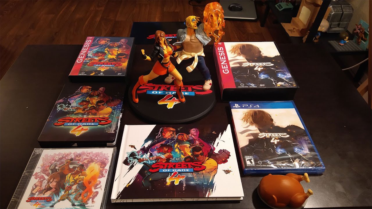 Streets Of Rage 4 Collector's Edition Unboxing