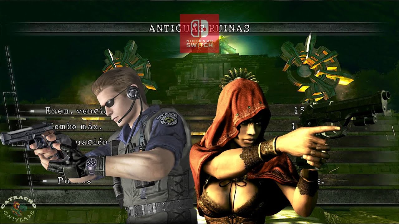 Antiguas ruinas (616,173) | Sheva Alomar (Cuento de hadas) & Albert Wesker (S.T.A.R.S) | RE5 | NS