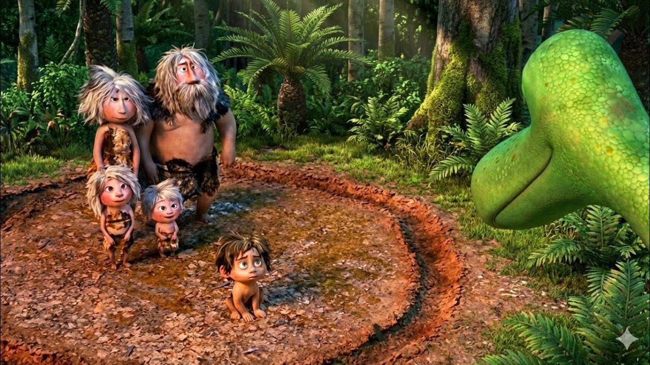 Dinosaur Film Explained in Hindi/ (Film Story)  good dinosaur #animated 