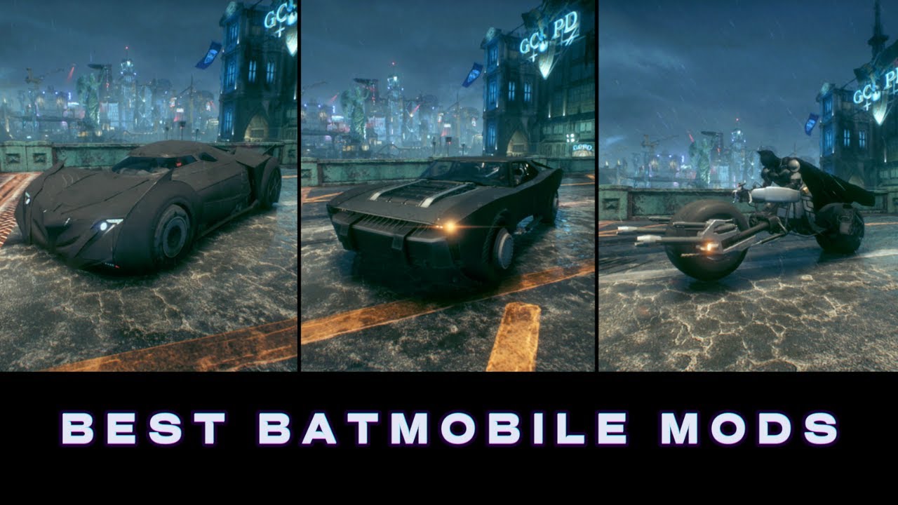 BEST Batmobile Mods in Batman Arkham Knight
