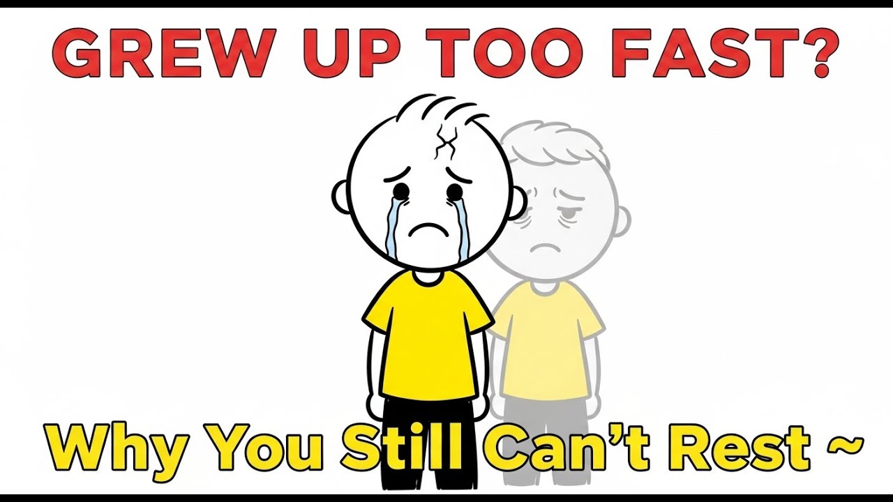 If You Grew Up Too Fast, This Is Why You Still Can't Rest (Parentified Child Trauma) #psychology