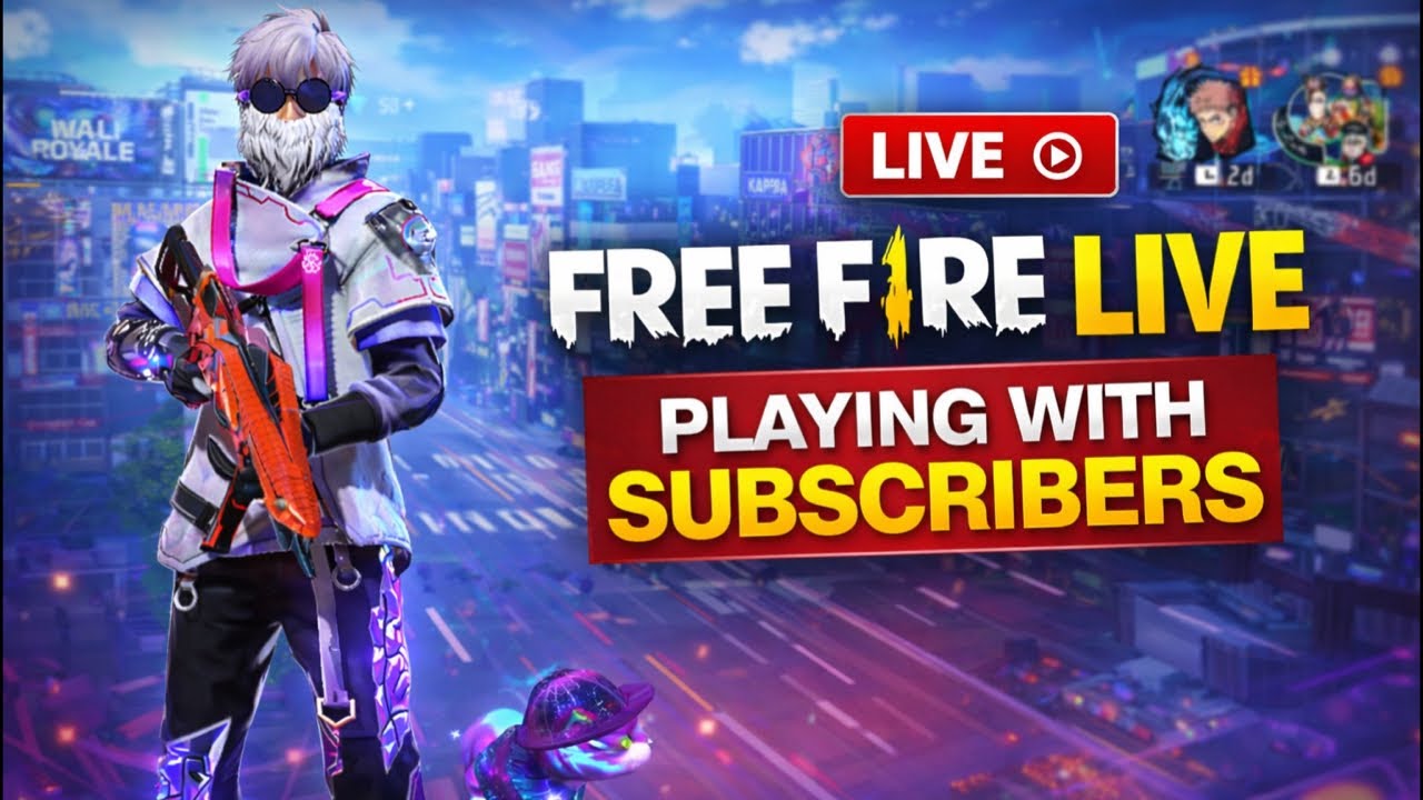 Free Fire Live 🔥 Playing With Subscribers | Handcam Live Stream