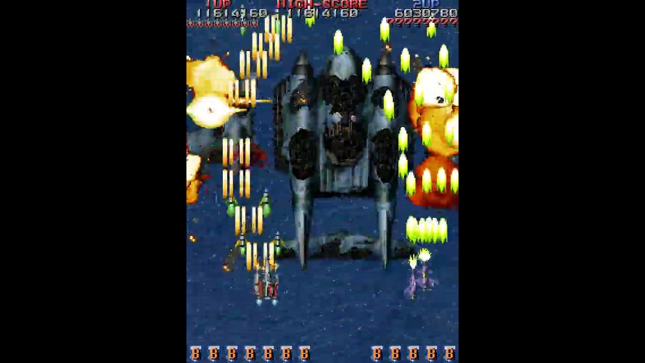 Raiden Fighters (ARC) - Judge Spear + Slave 2-All Doubleplay + Ending