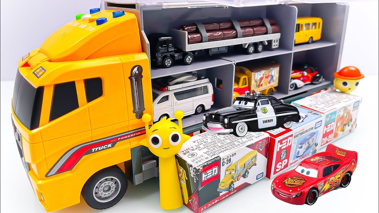 Disney Pixar Car | Open 12 Takara Tomy Cars Hidden In The Tomica Fleet | Fun Cars
