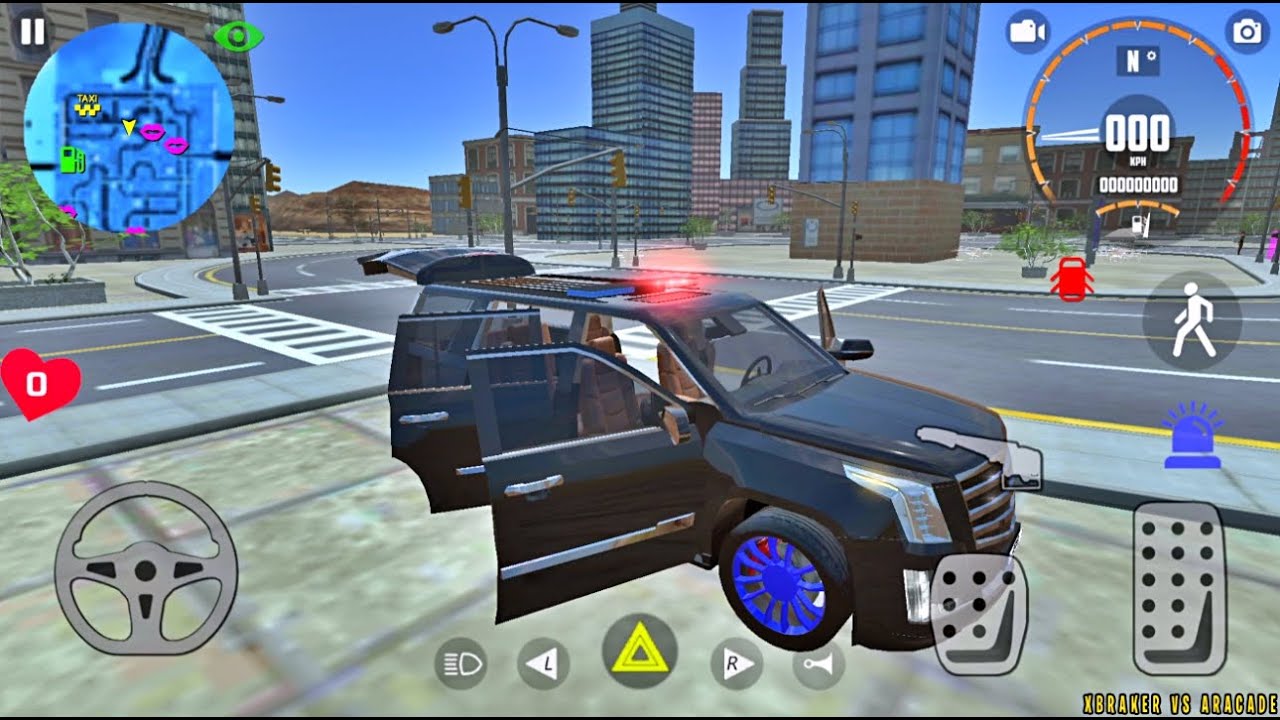 Car Simulator Escalade Driving - Police Car Driving - Best Android Gameplay