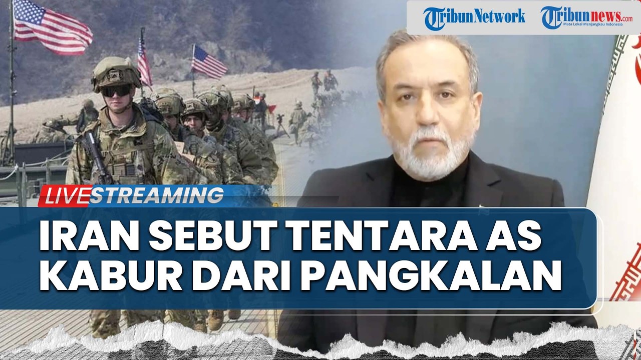 🔴Iran Sebut Tentara AS Kabur dari Pangkalan Militer, Trump Klaim Teheran Mengemis Akhiri Perang