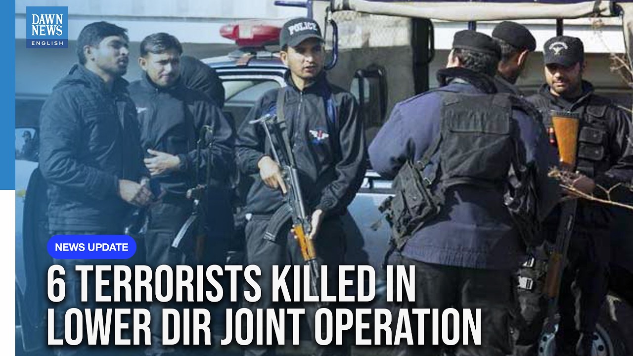 6 'Most-Wanted Terrorists' Killed in Lower Dir Joint Operation: CTD | Dawn News English