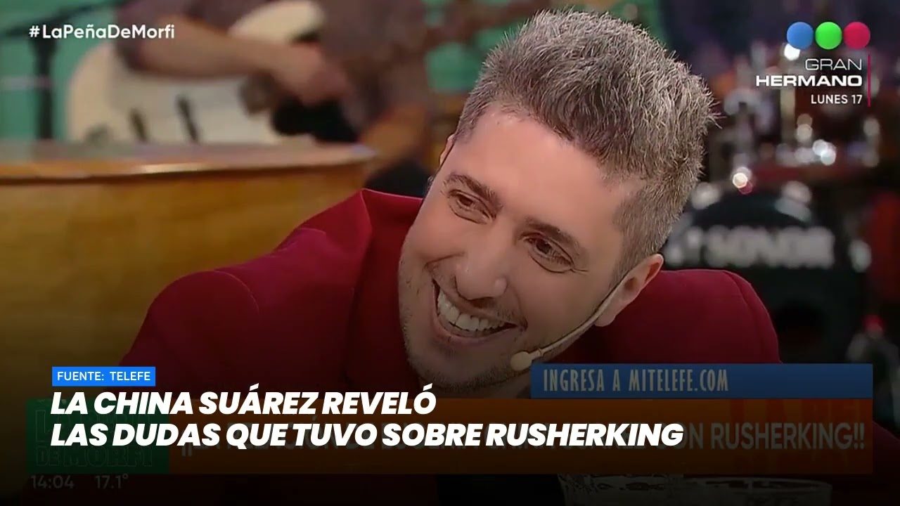 La China Suárez reveló las dudas que tuvo sobre Rusherking