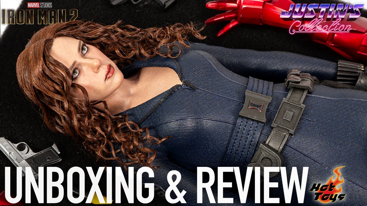 Распаковка и обзор Black Widow Artisan Iron Man 2 от Hot Toys