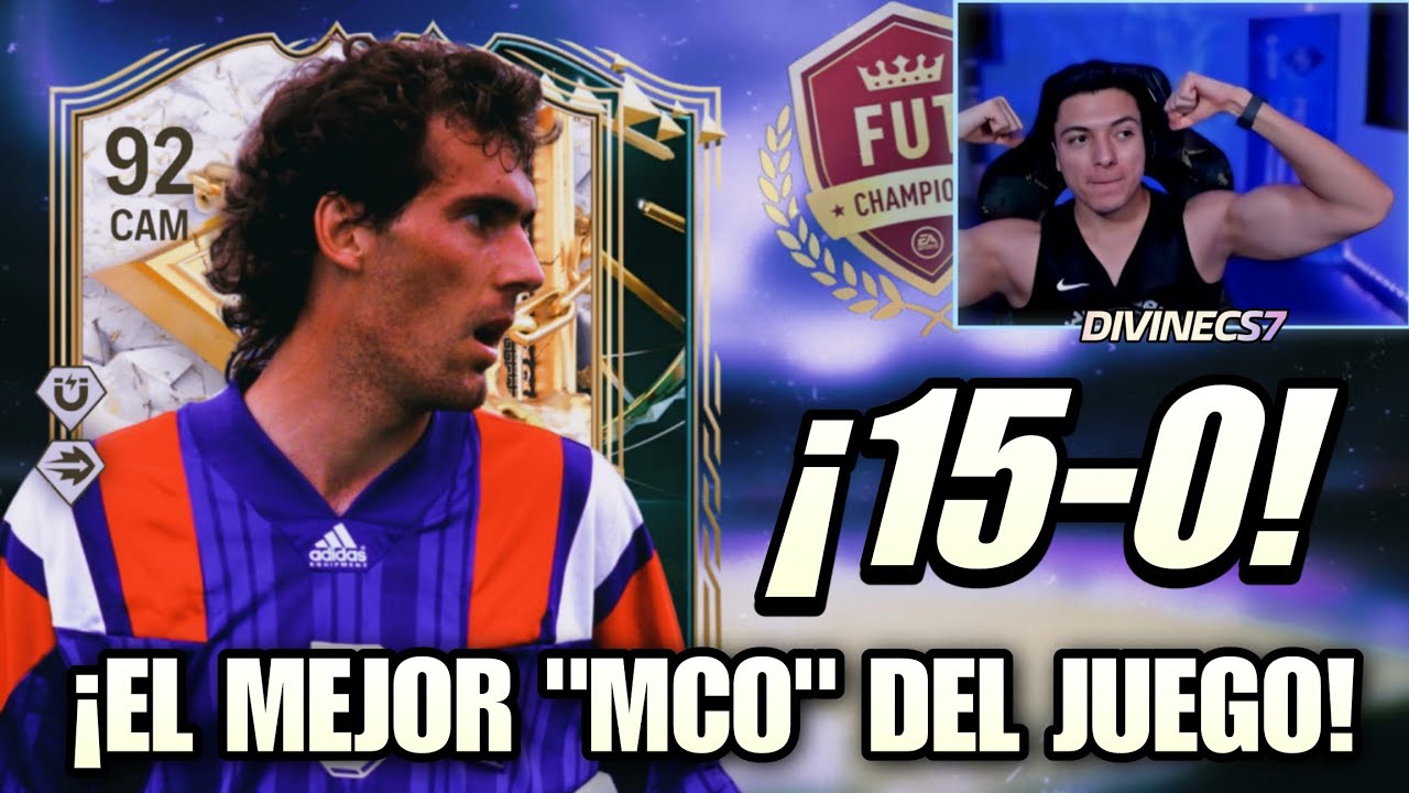 INVENTO AL MEJOR MCO DEL JUEGO Y HAGO 15-0 EN FUT CHAMPIONS ⚽️🔥