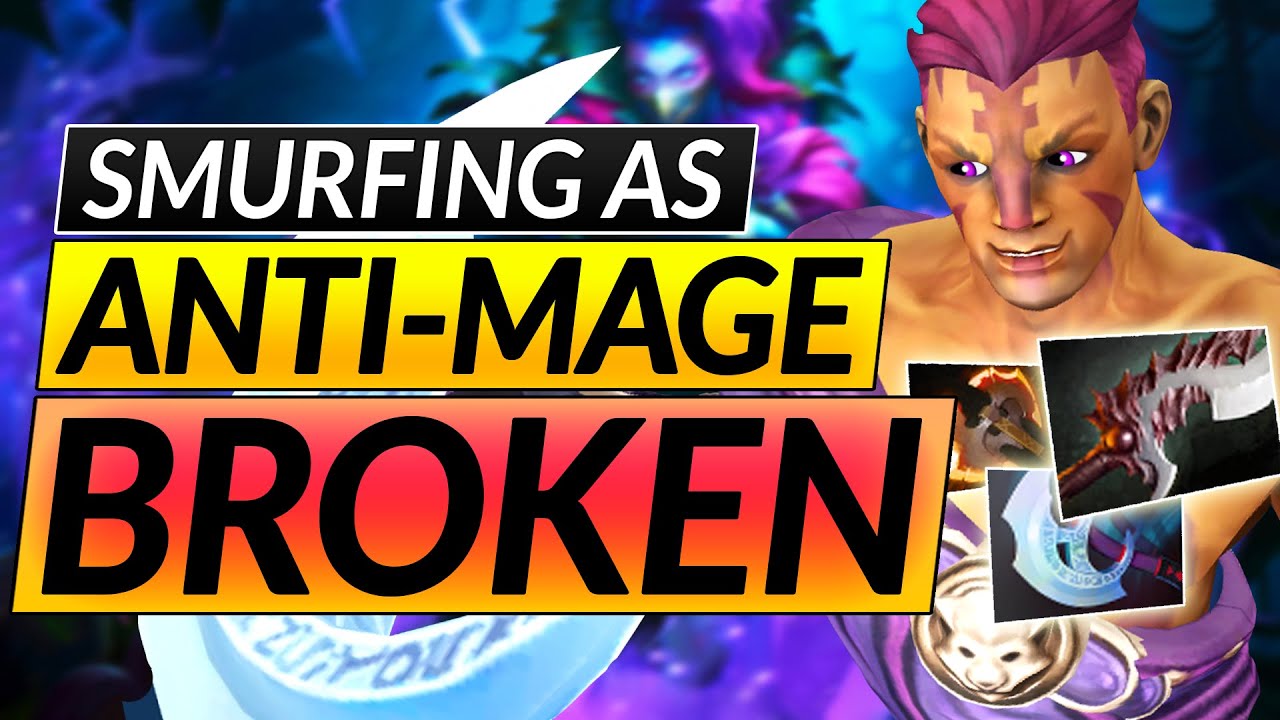 How to RANK UP with EVERY HERO - BROKEN ANTI MAGE SMURF Tips ANALysis - Dota 2 Guide