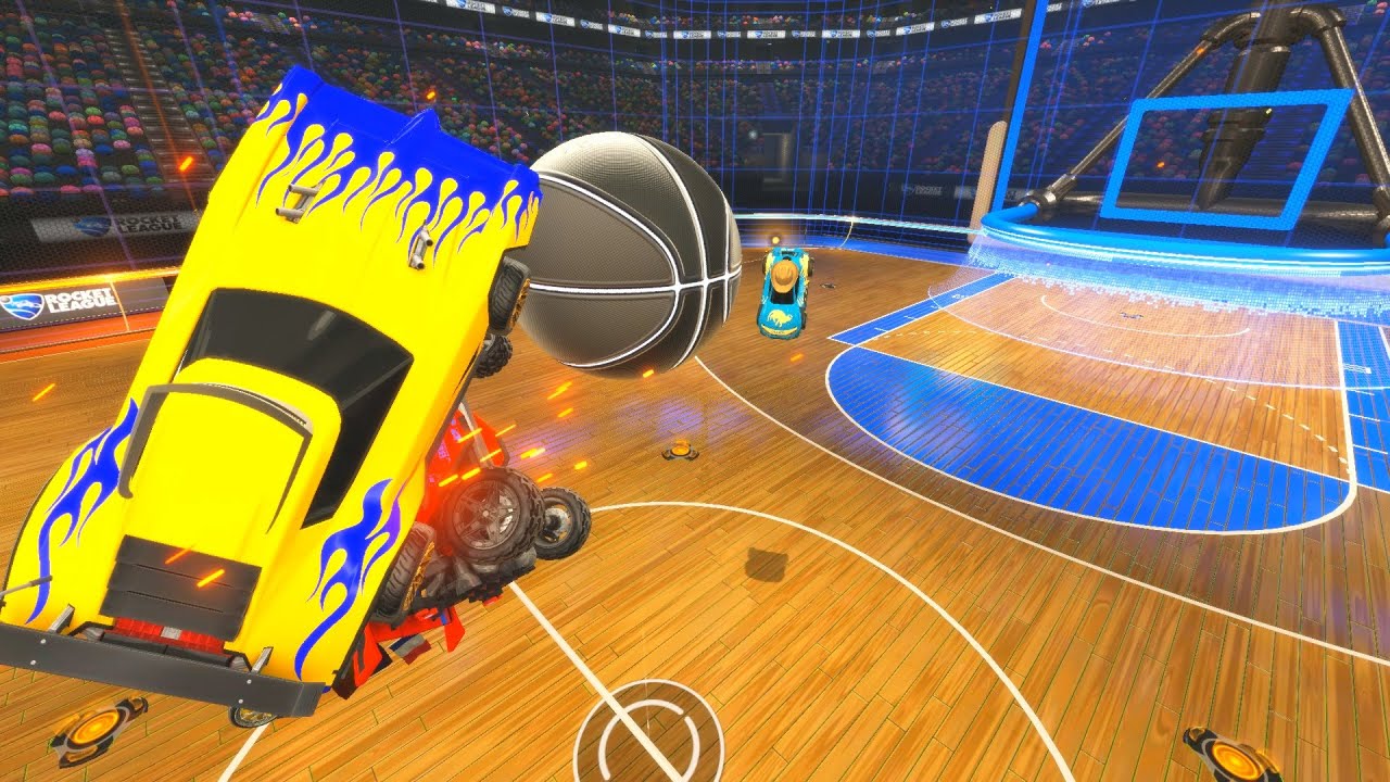 EPIC GOALS! - ROCKET LEAGUE HOOPS
