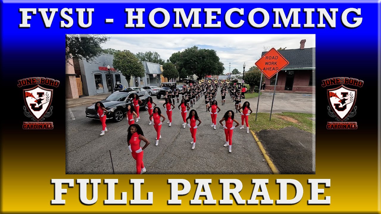 Парад выпускников FVSU 2025 | Выпускники школы Jonesboro Majestic Marching Cardinals