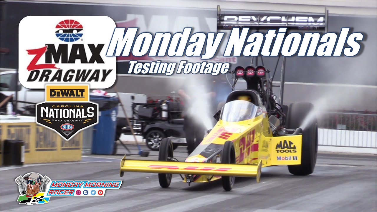 Monday Nationals Fall Edition - zMAX Dragway Testing For NHRA Teams | Top Fuel | Pro Stock | A-Fuel