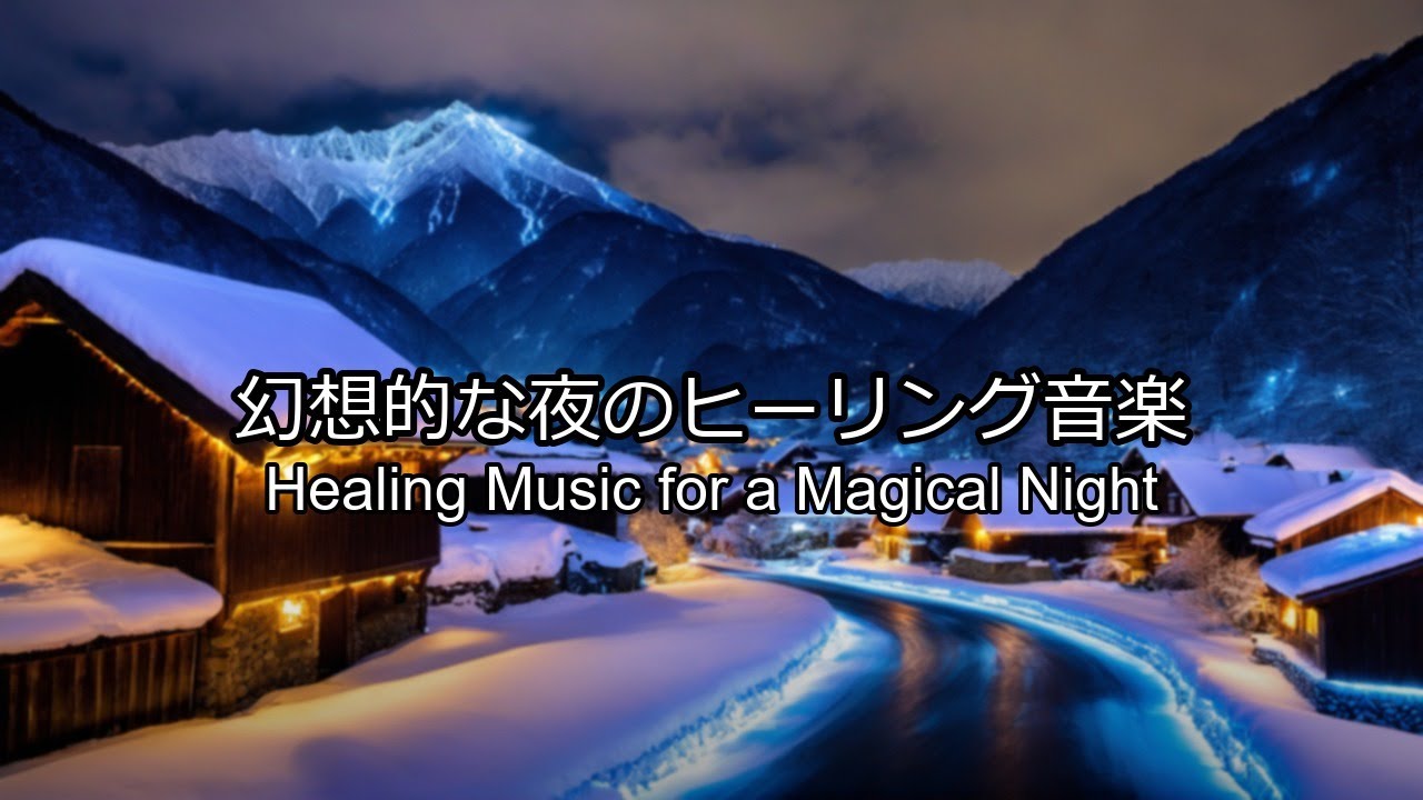 癒やしのニューエイジBGM | Healing New Age BGM | The Lights of Shirakawa-go