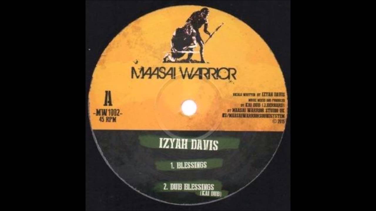 IZYAH DAVIS/BLESSINGS/MAASAI WARRIOR/VERSION/MAASAI WARRIOR 10''