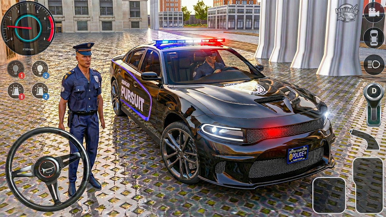 Amerikan Polis Arabası Sürüş Oyunu - Police Cop Simulator 2026 #22 - Android GamePlay