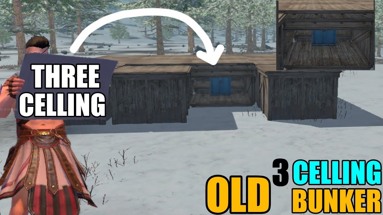 THERE CELLING BUNKER (3 CELLING) NEW BASE DESIGN | LAST ISLAND OF SURVIVAL #lios #base_design