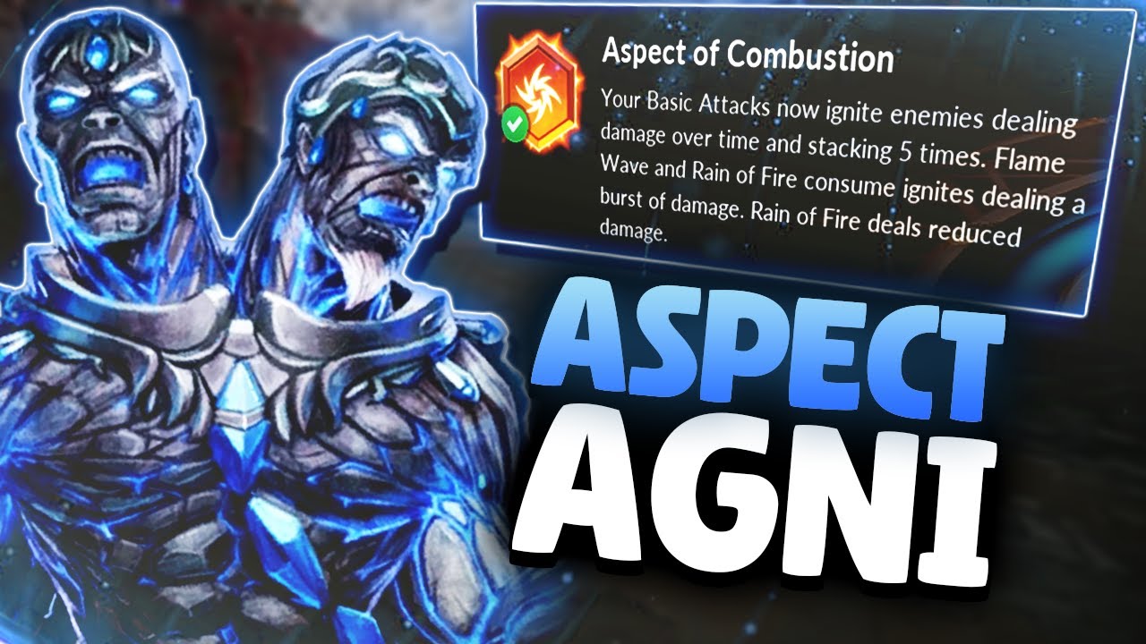 Aspect Agni makes him do DOUBLE DAMAGE!