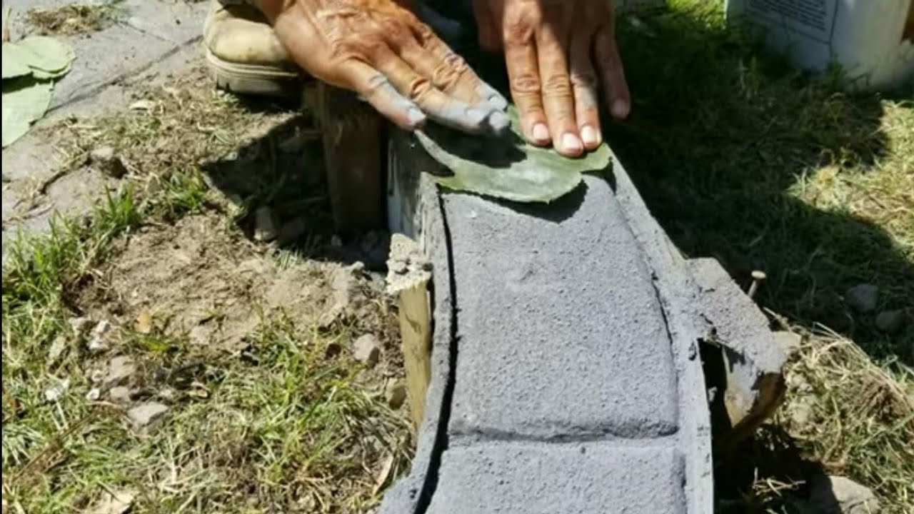 jardinera estampada con una hoja de arbol Hazlo tu mismo