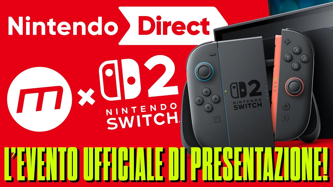 Nintendo Switch 2 Direct: seguiamo la Live in italiano!